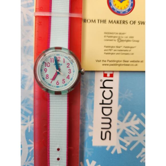 Flik Flak watch COLOR BLAST TURQUOISE FPNP046 from the makers of Swatch - Picture 5 of 12